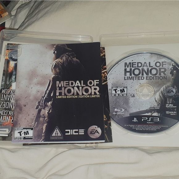 NWOT Medal of Honor Limited Ed. For PS3 & Warfighter Limited Ed. - Picture 7 of 7